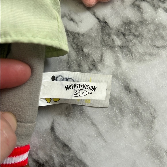 Vintage NWT 1990’s Disney MGM Studios Jim Henson’s Muppet Vision 3D Beaker Plush - Picture 8 of 10